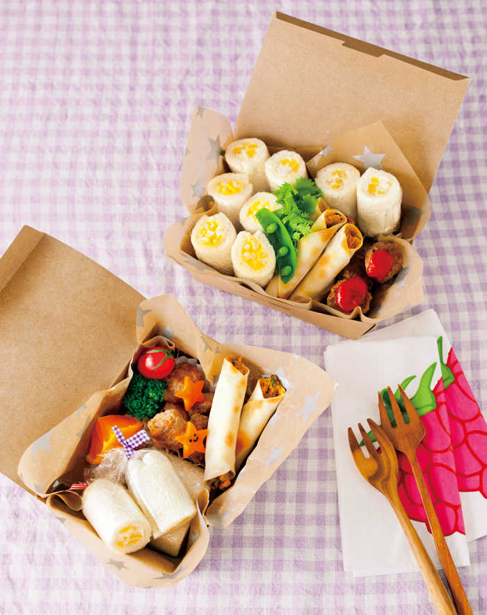 春のお花見弁当 簡単おかず・めんマヨで時短・お弁当のおかず