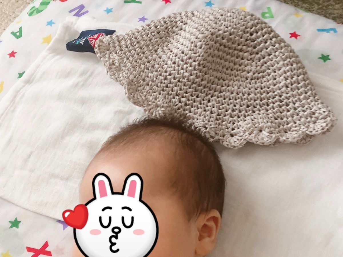 妊娠中に作ったかぎ針編みの手作りベビーグッズかおみいログ