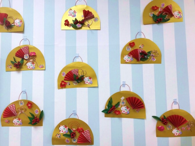 高齢者レク 簡単お正月飾り だるまの飾り 製作・工作 Daruma decoration