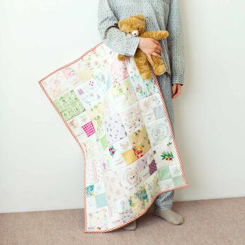 ツリーのパッチワークが可愛い♪ 森の中の赤ずきんちゃんバッグの作り方 – kokka-fabric.com