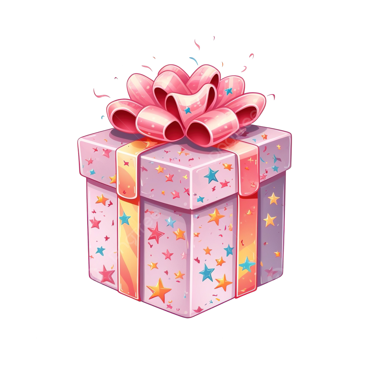 誕生日プレゼントを運ぶかわいいパンダのイラストPremiumベクトル素材