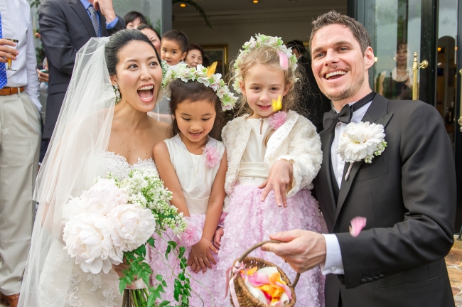 国際結婚～和装での結婚式で素敵なＭＥＭＯＲＹを♡ギャラリー浜松近郊の神社で結婚式・写真・貸衣装の着付けスタジオ華