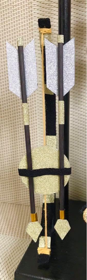 ちりめん細工 吊るし飾り 端午の節句 兜 鯉のぼり 飾り台付き青端午の節句