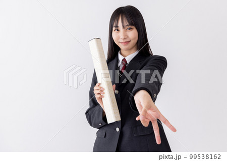 女性 ギャル ポートレート 制服の写真素材 - PIXTA