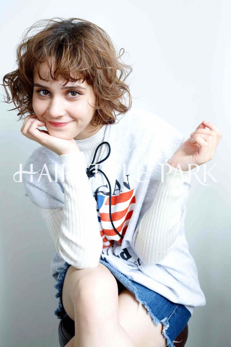 こどもの髪型 パーマ風ボブチョキ友こども専門美容室チョッキンズキッズサロンCHOKKIN'S