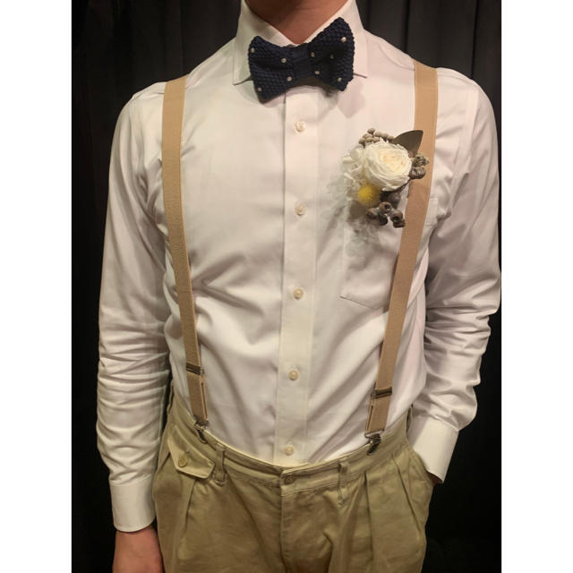 蝶ネクタイ メンズ ボウタイ 総柄 2層 新郎用 高級感 普段使い 燕JChereヤフーショッピング購入代行