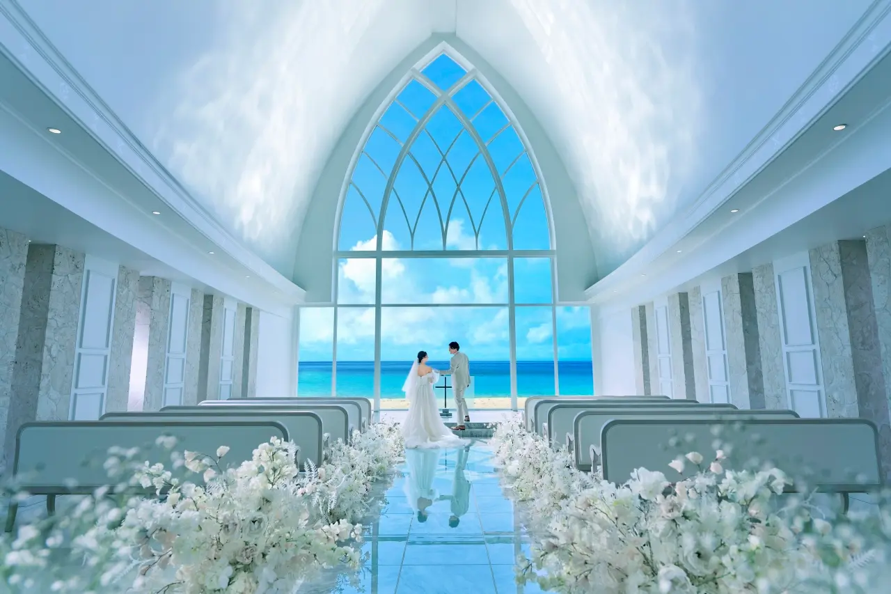 クルデスール・ウェディングの費用・写真沖縄結婚式・挙式HISウェディング