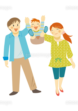 お母さんと手をつなぐ園児のイラスト - イラストの里