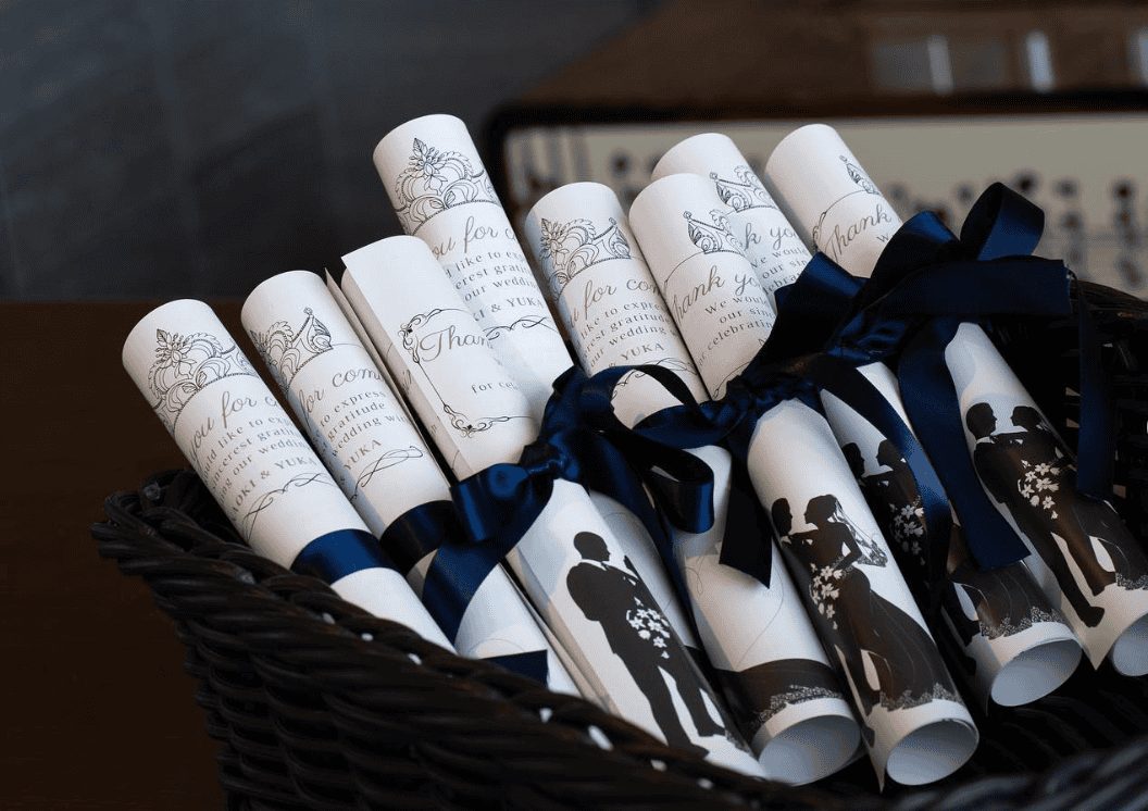 インスタで話題の「 受付サイン」、おしゃれのカギは統一感！ゼクシィ