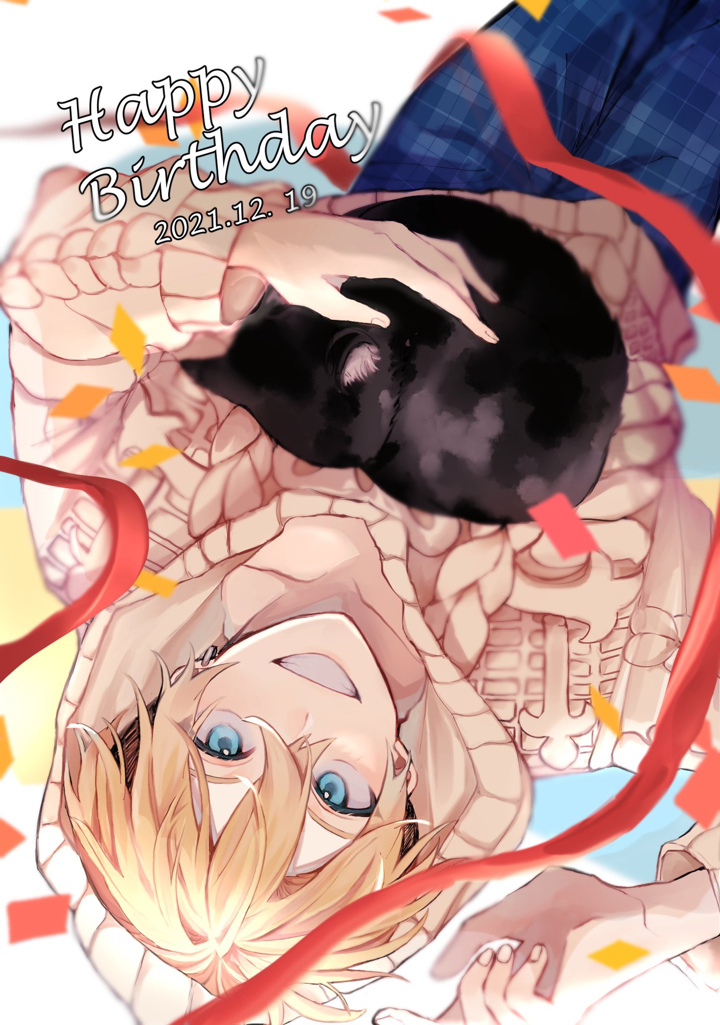 千冬、誕生日おめでとう！！🥳🎉 君の人生が沢山の幸せで溢れますように💖🎂✨松野千冬誕生祭2022松野千冬生誕祭2022間に合ったぁぁぁーーー！！！😭🙌✨ A4サイズだから上下切れちゃうけど！ww ストーリーズに全貌載せておくのでよかったら そちらも見てみて下さい