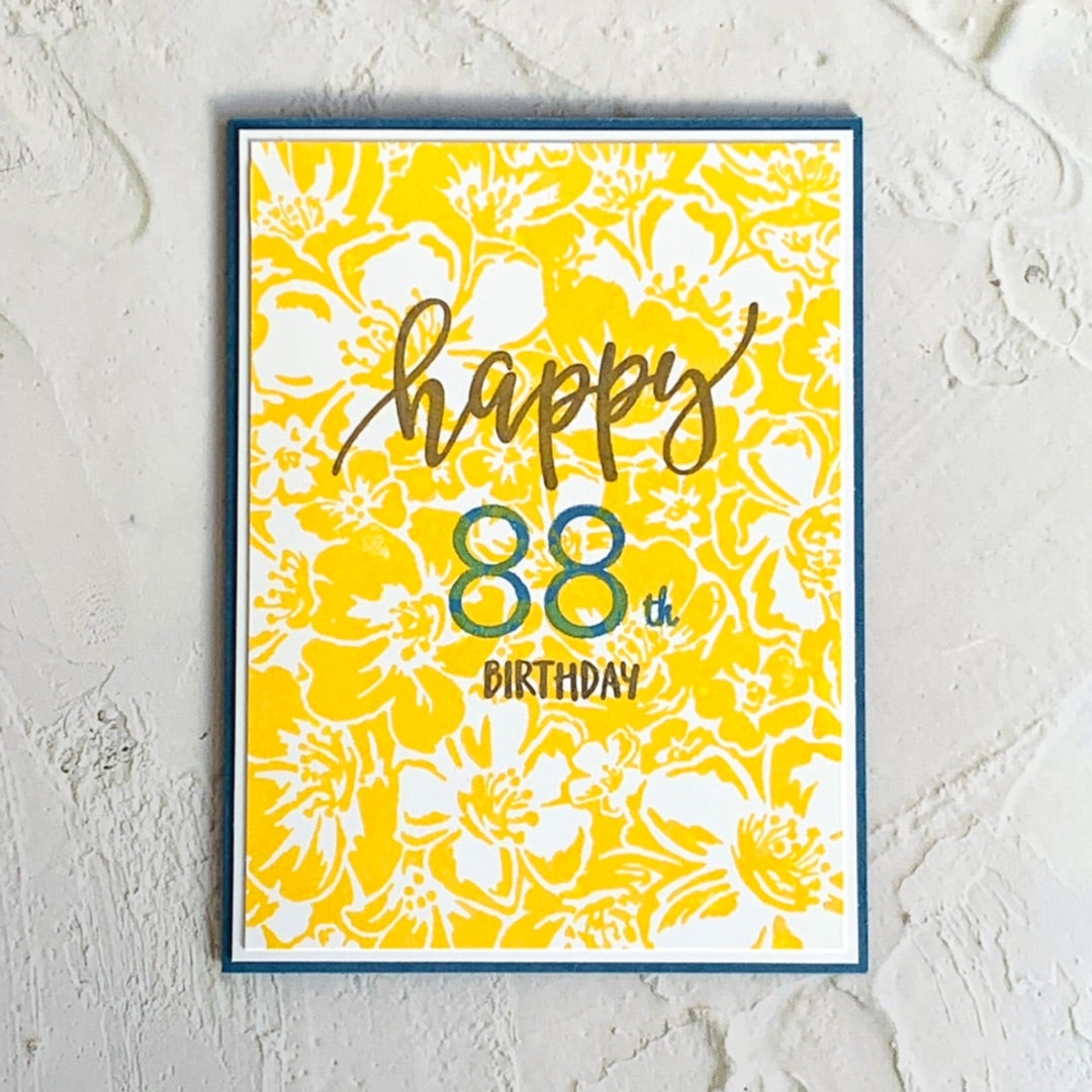 １００均素材で 簡単可愛い メッセージカードの作り方3