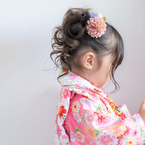 七五三ヘア, 3歳の七五三アレンジはツインお団子がおすすめです◎,七五三ヘア七五三3歳七五三七五三7歳七五三ヘアアレンジ成人式ヘア成人式ヘアセット着付けヘアセット成人式ヘアアレンジツインお団子ツインお団子アレンジ高槻美容室