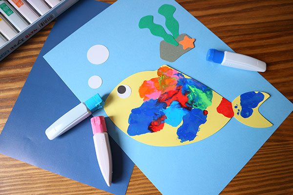 ７月製作 いろいろおさかな 保育園・幼稚園・こども園- ほいくのおまもり