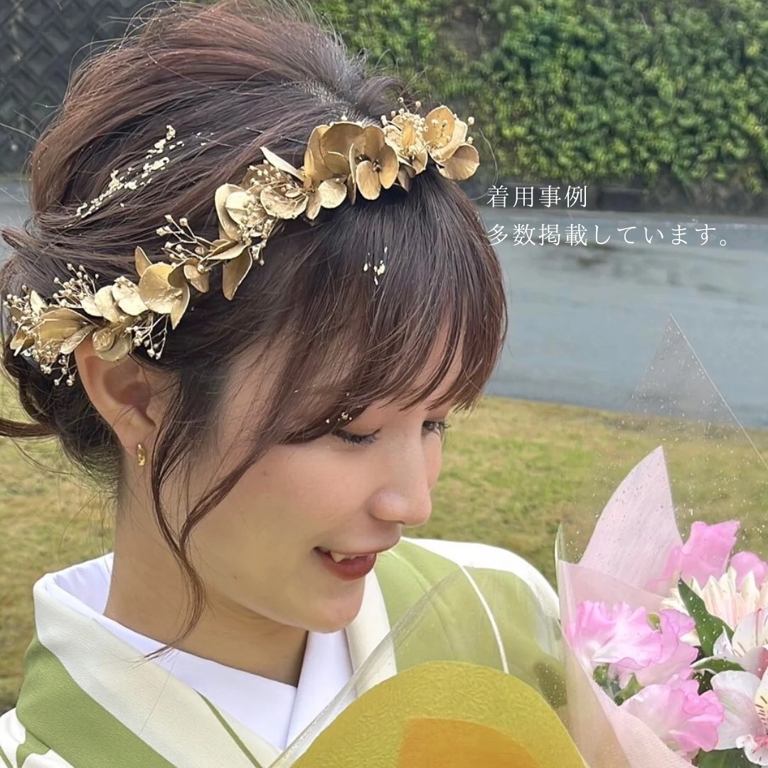 花冠花かんむり黄色花かんむり結婚式花かんむりイエロー花かんむりナチュラル花かんむり結婚式花冠黄色花冠イエロー花冠ナチュラル花冠 -ウエディングブーケ専門店'S GALLERYminne byGMOペパボ 国内最大級のハンドメイド・手作り通販サイト
