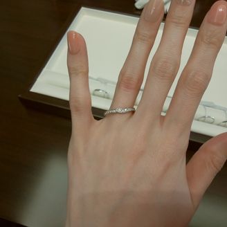 花麗 はなうらら結婚指輪一真堂Ringraph リングラフ