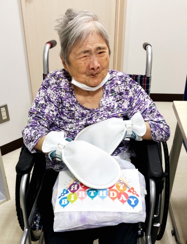 寝たきりの老人への実用的なプレゼント