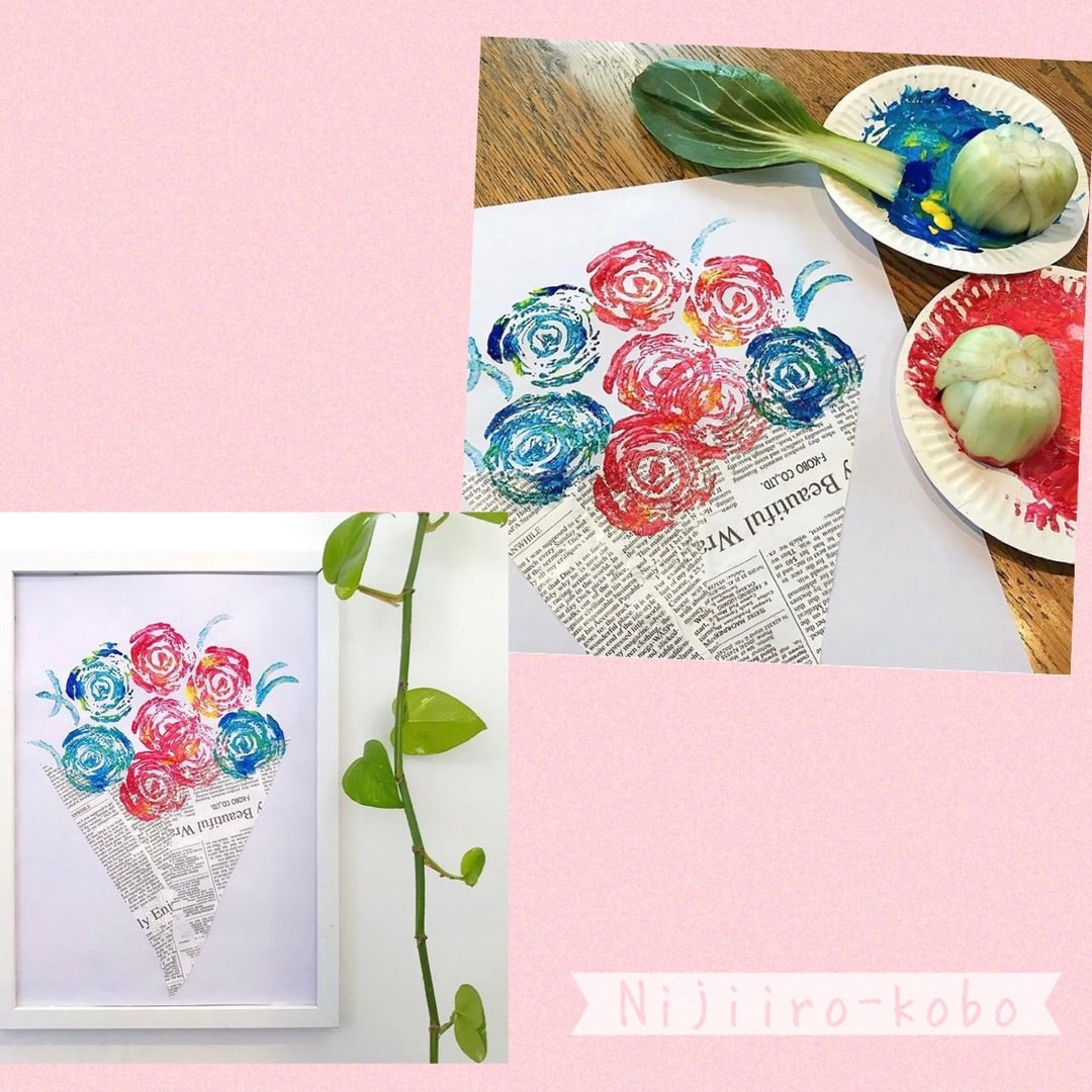 山王ひなた美術教室ブログ: 今週はお母さんへ感謝を込めて！母の日プレゼント大作戦