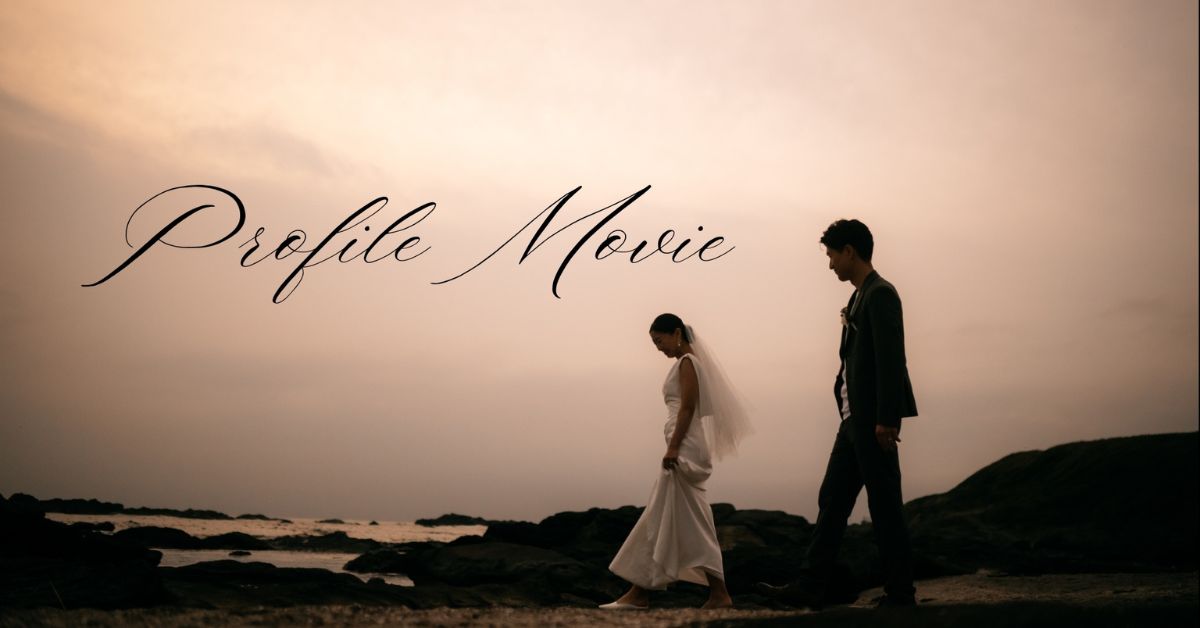 ☆結婚式ウェディングムービー☆ プロフィールムービー 生い立ちムービー 「シンプル」