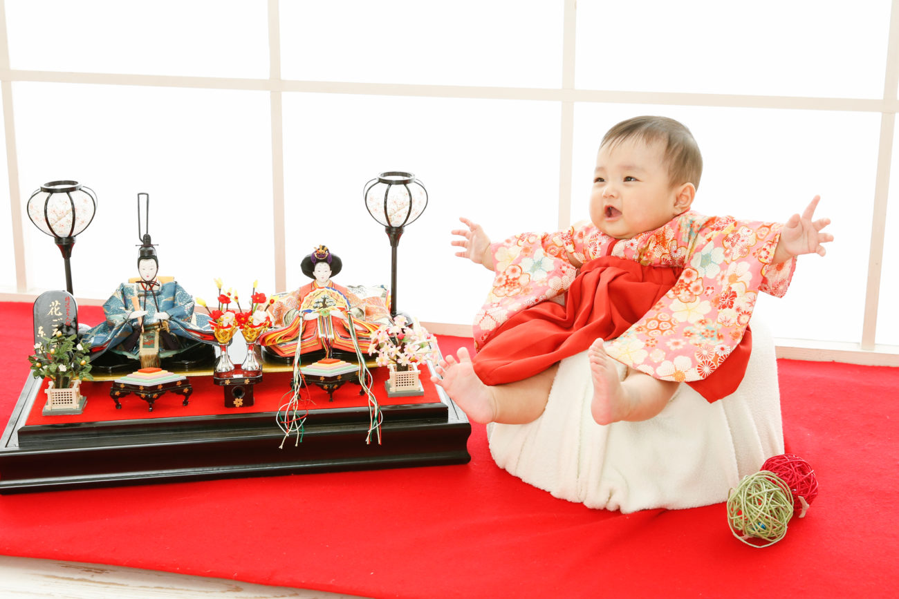 3m8d 100日祝いおうちセルフ写真撮影☆haruの不妊治療→2人目妊活へ