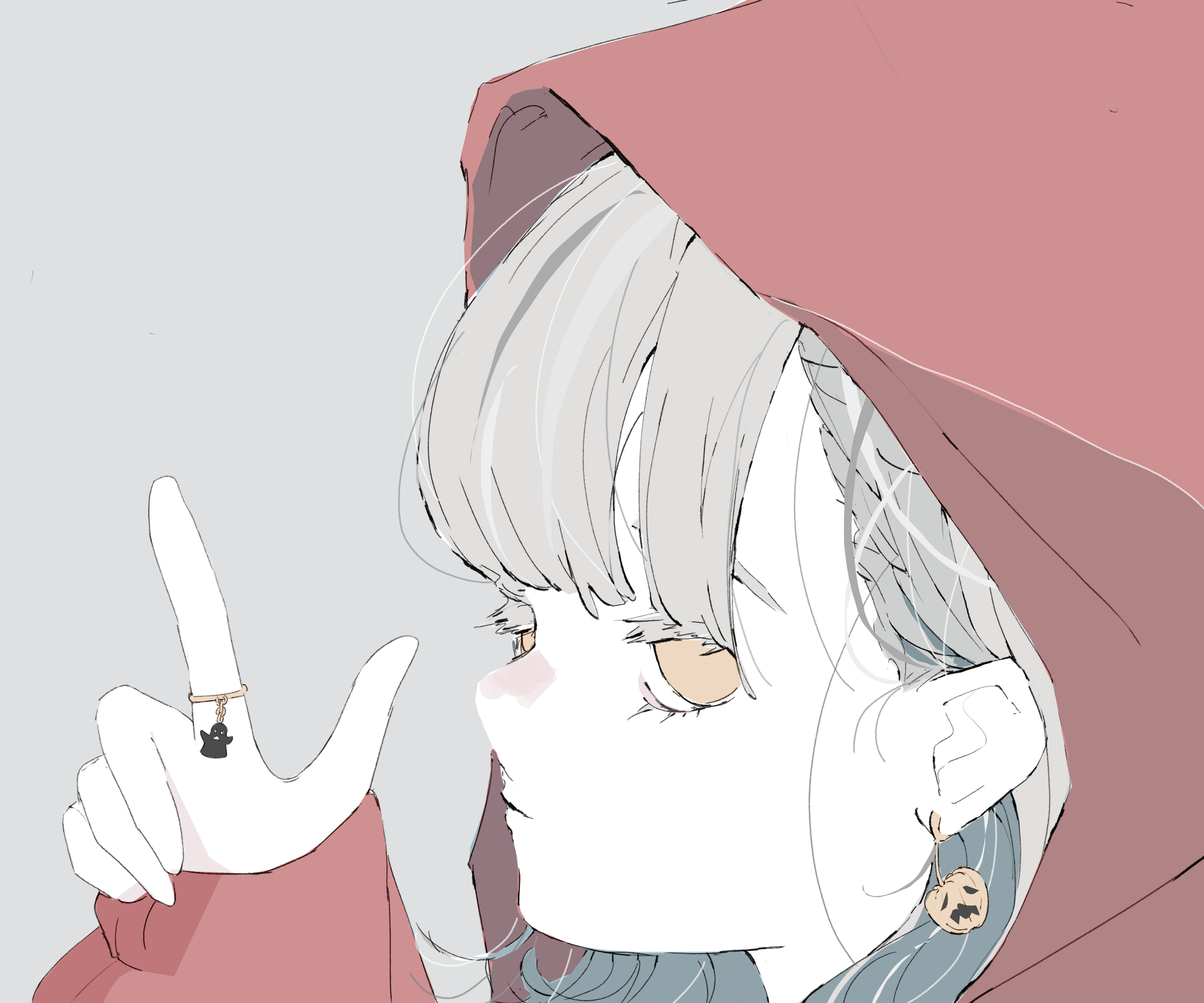 白髪 フリーアイコン - からきしのイラスト - pixiv