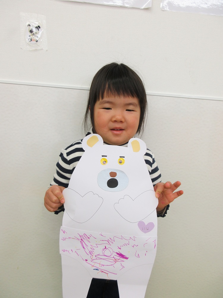 作品展がありました - ヤクルトつばめ保育園サイト