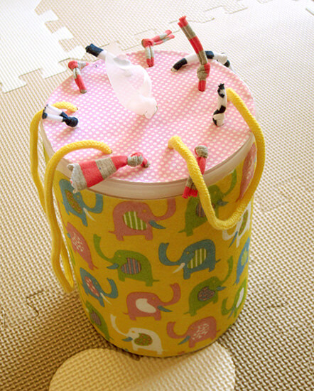 １００均DIY 赤ちゃんの知育おもちゃビジーボード3種類作ってみた 簡単手作り DAISO