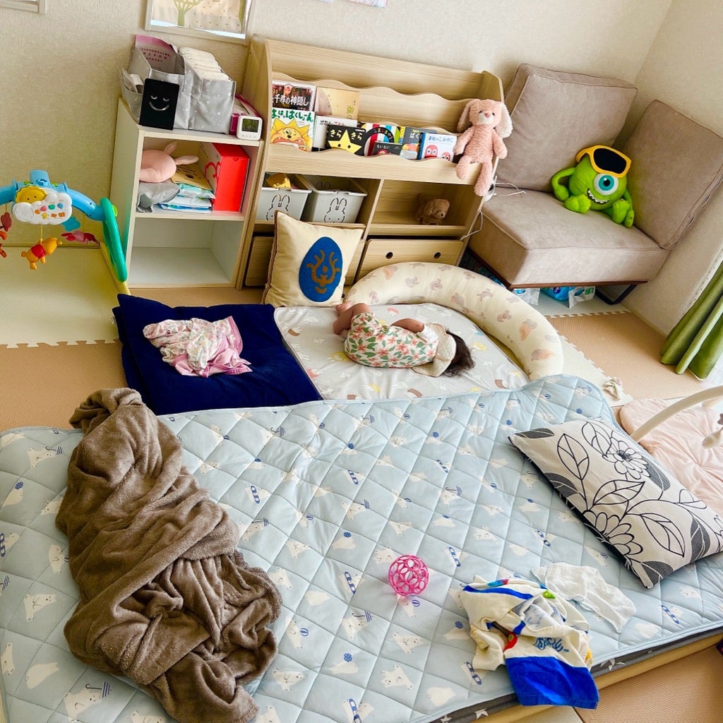 和室なベビールーム寝室おうちごとブログ和歌山県新宮市の工務店株式会社 倉谷建築