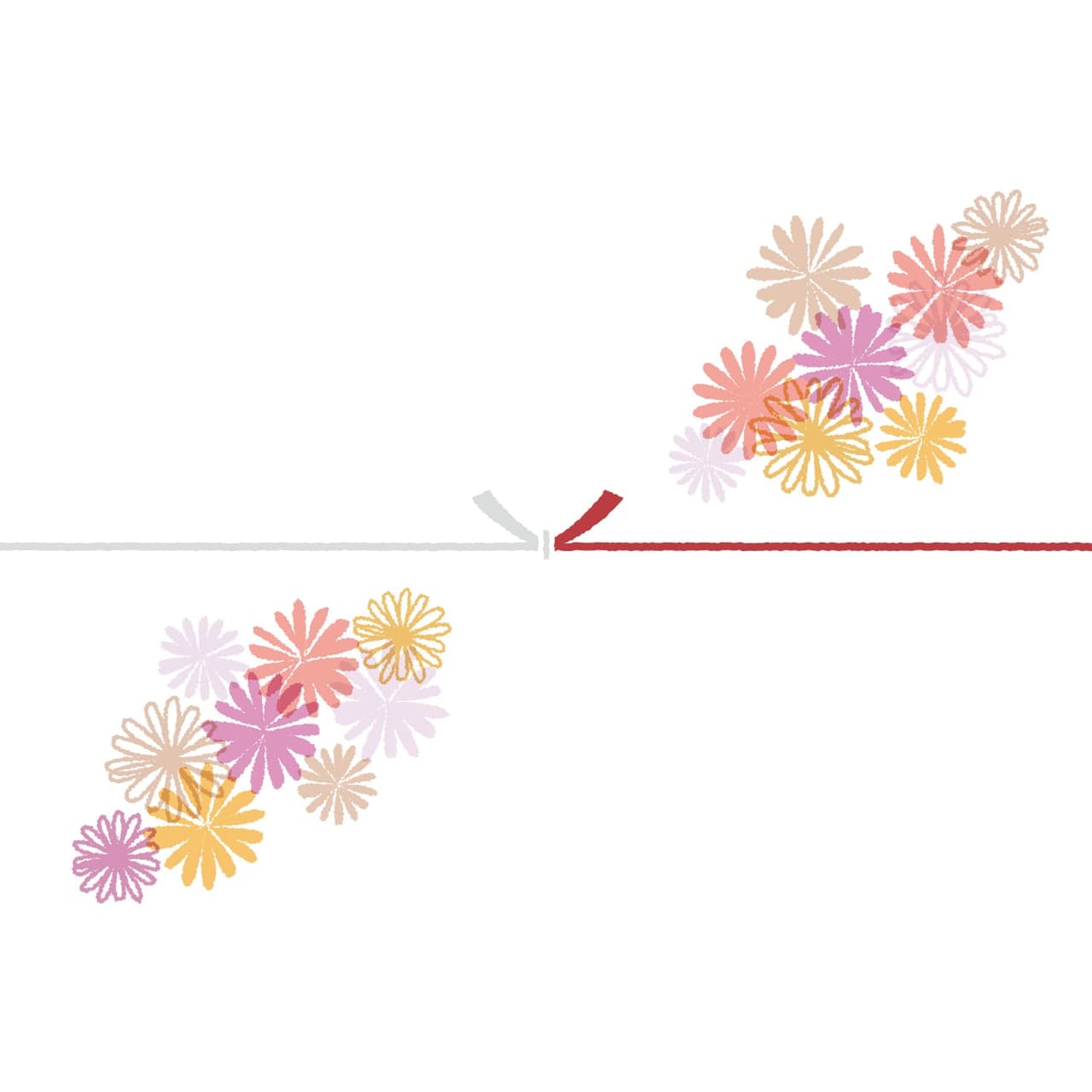 紅白蝶結び-内祝」のテンプレート 素材 無料ダウンロードビジネスフォーマット 雛形 のテンプレートBANK