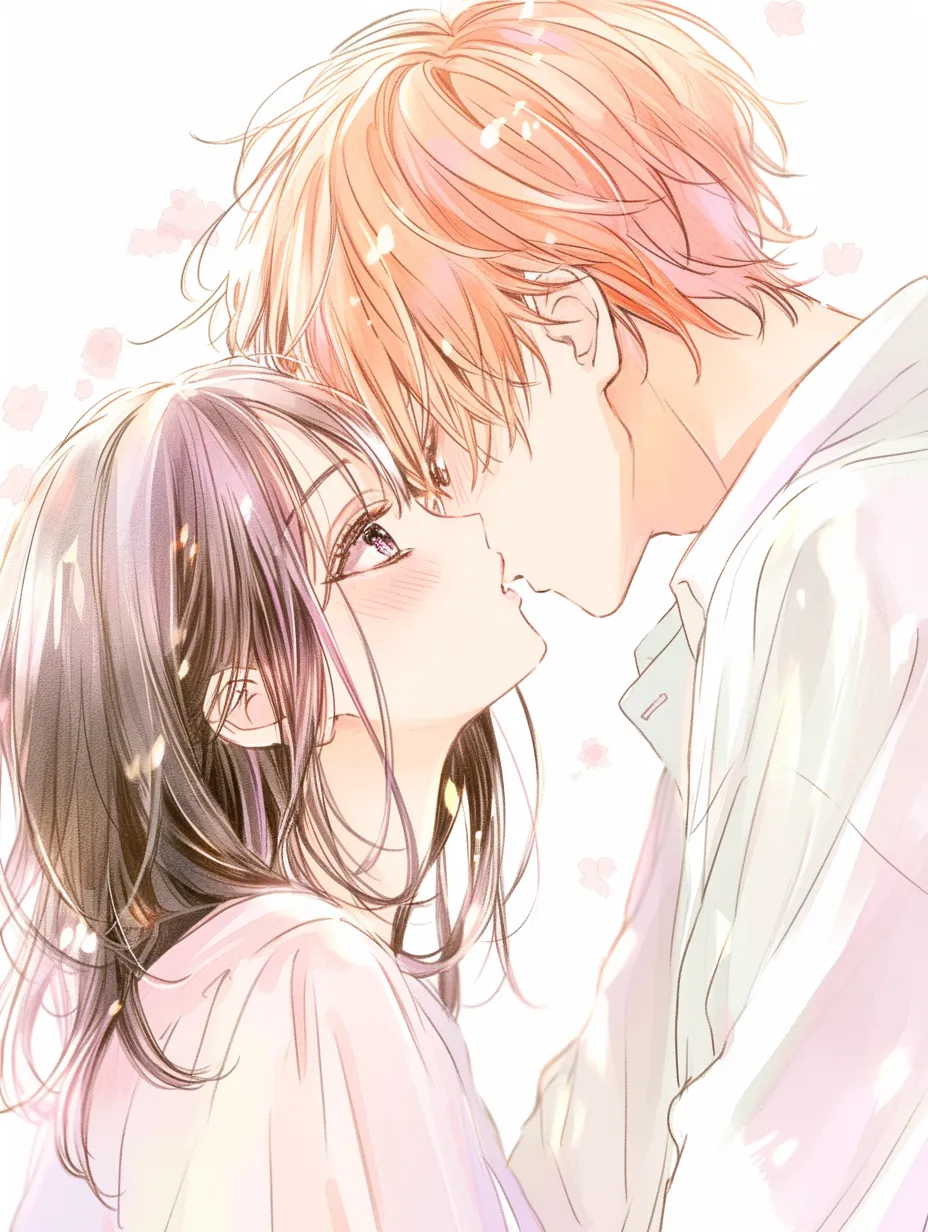 ある日彼氏が女の子になってしまったカップルの日常 キス②季結ふゆき さんのイラスト - ニコニコ静画 イラスト