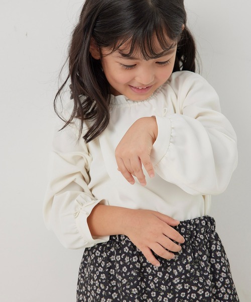 リニューアル再入荷 中学受験 子供服 女の子 喪服 フォーマル リボン付きブラウス 半袖 長袖 ジュニア 140 150 160 170cm2393-2500-8893-2504フォーマル子ども服のCHOPIN ショパン