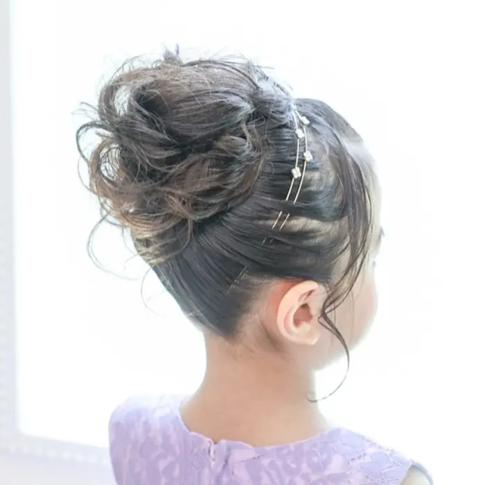 保存版 浴衣に合う子供のヘアアレンジ20選 髪の長さ別に簡単アレンジを紹介