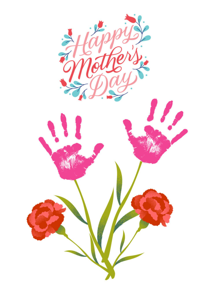 祖父母の木手形アートあなたの愛が私たちを成長させます孫、子供、赤ちゃん、幼児DIY 思い出の記念品クラフトプリント 0312- Etsy 日本