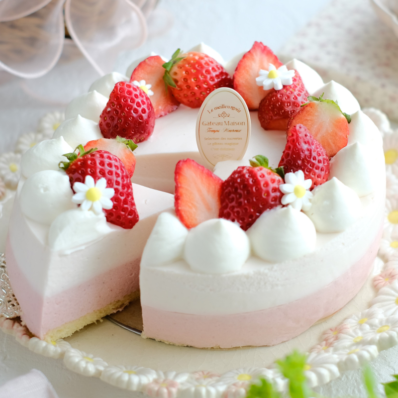 2歳の誕生日ケーキやクリスマスに♪ケーキ用スポンジ 1歳後半〜2歳前後向けきっずごはん