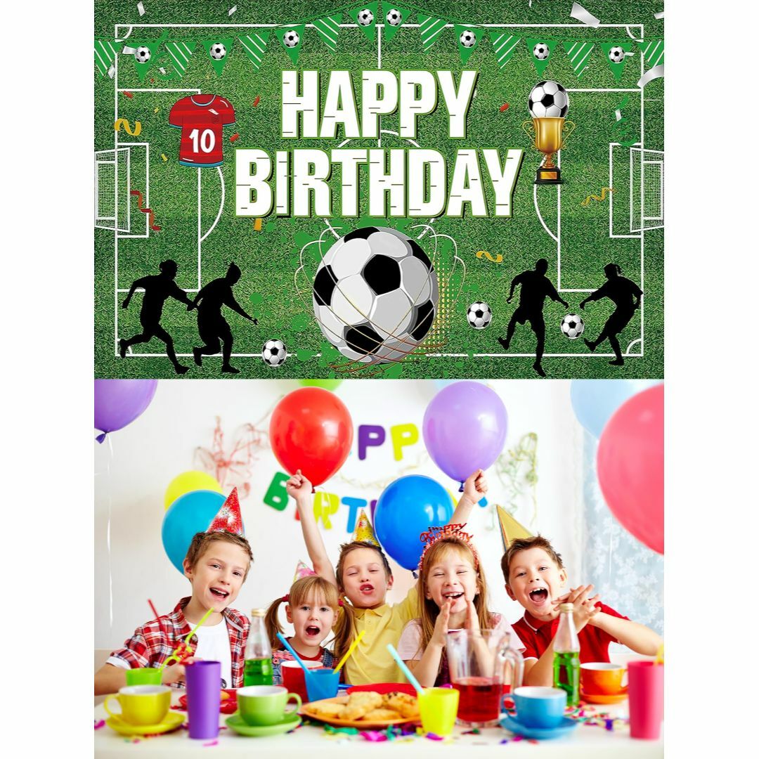 サッカー ボール お誕生日 バースデーカード - メルカリ