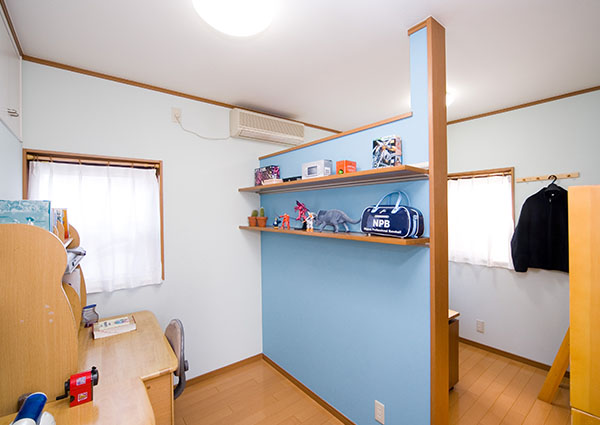 アイデア次第！ひと部屋を２分割した子供部屋住まいの総合リフォーム HYBRID HOME ハイブリッドホーム