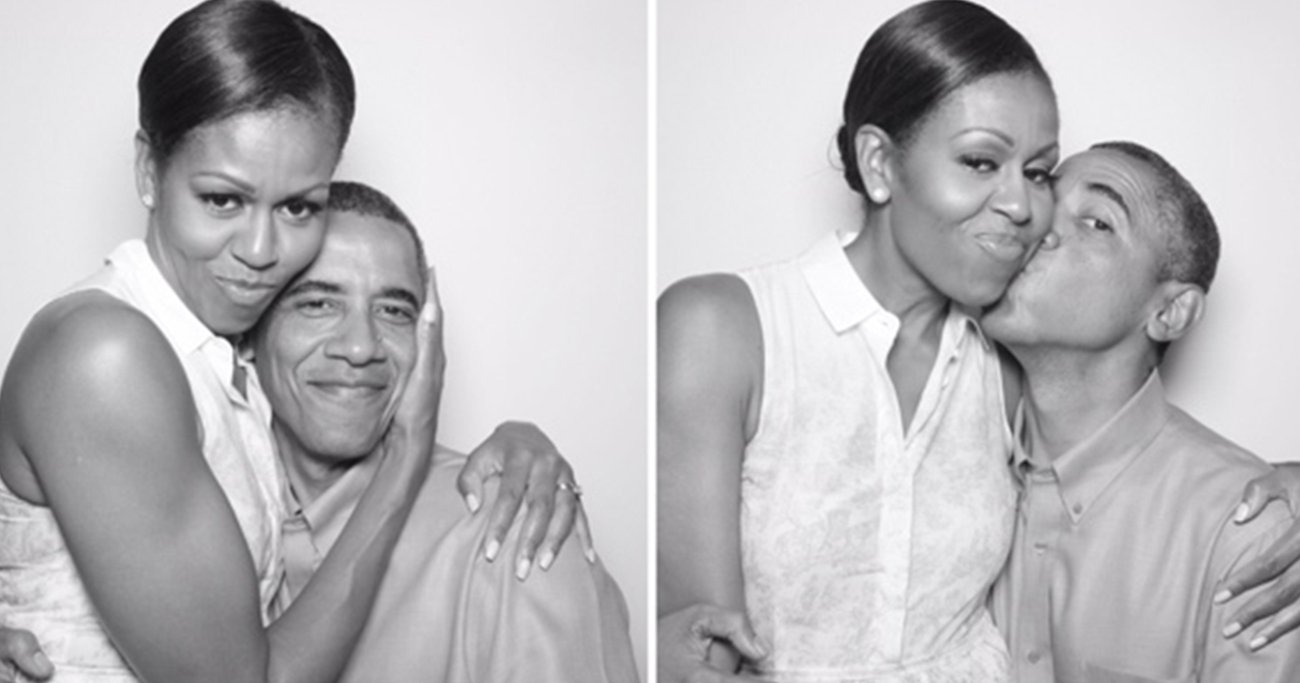 アイオワ州の民主党集会で、娘２人 ：第44代大統領 バラク・オバマ氏写真特集：時事ドットコム