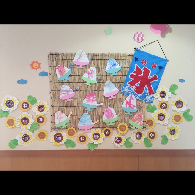 ☆夏の壁面☆ : スワン日記