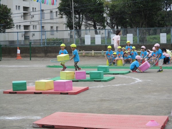 楽しかったねｏ ＾-＾ ｏ運動会横浜新町保育園のホームページ