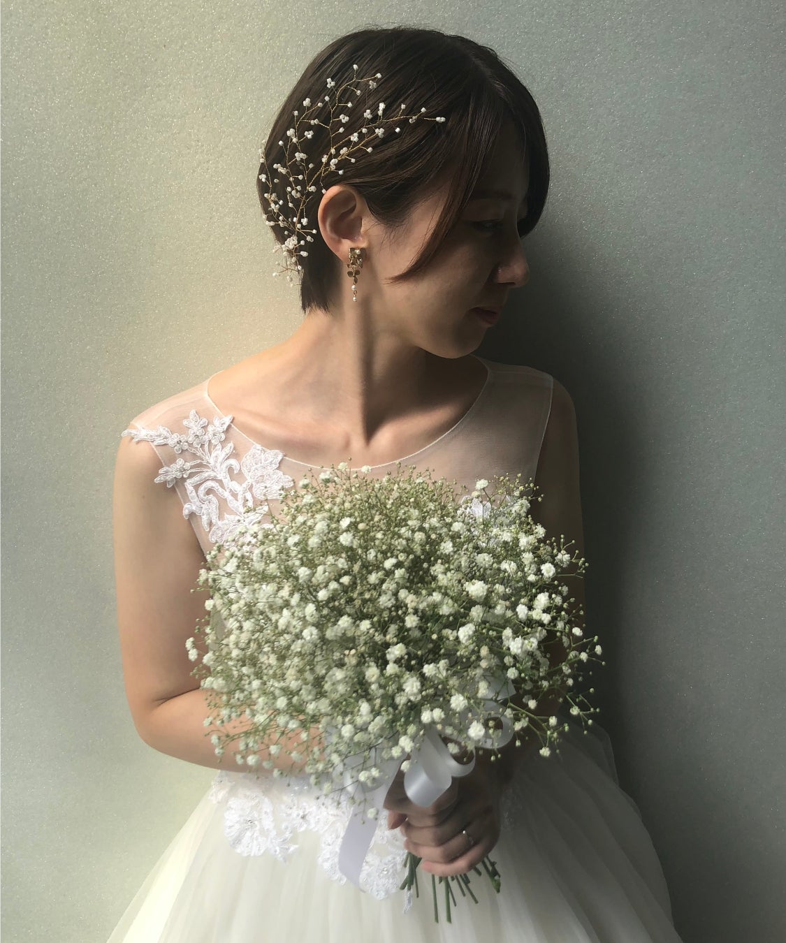 大人気のかすみ草コーディネート*京都の結婚式場 - 京都セントアンドリュース教会