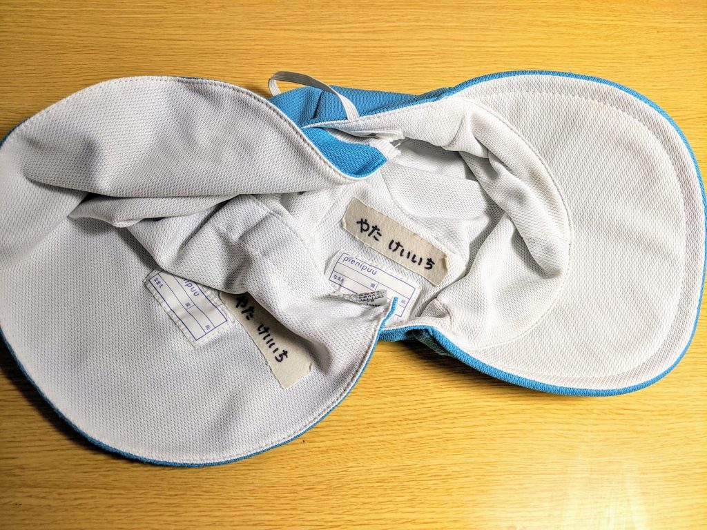 体操帽 キャラクター お名前 シール 保育園 幼稚園 カラー帽子 名入れ ペネロペ チェリー