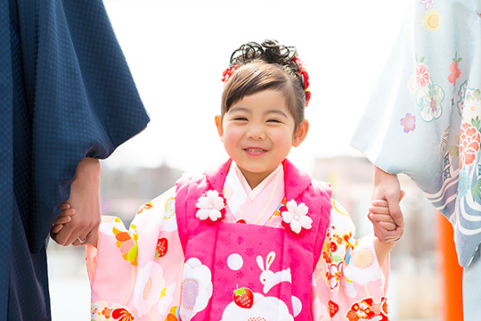 七五三にお宮参りで着た着物は使えます！でも注意！！宝塚市 花のみち 歌劇の街の呉服屋姫之 ひめの
