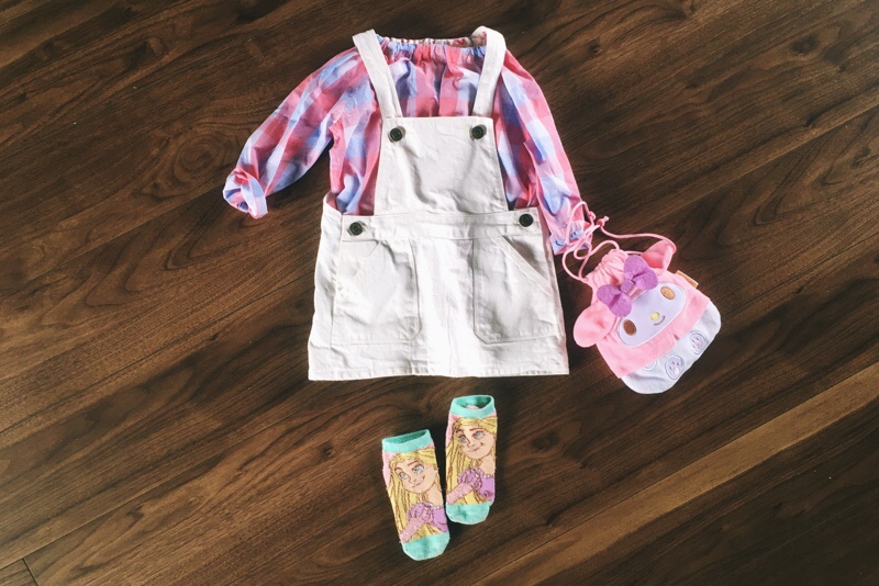 作り方☆「フリルジャンパースカート」Sサイズシェリーメイなどの縫いぐるみに無料型紙工房ことろ