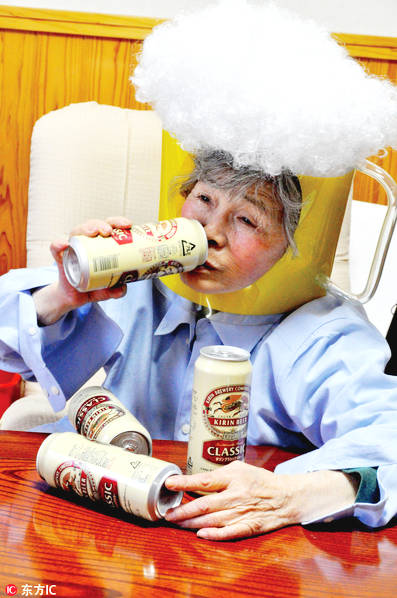 日本の90歳のおばあちゃんの爆笑自撮り写真が話題に3 --人民網日本語版--人民日報