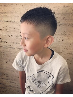 キッズカット 男の子 刈り上げ短めTikTok