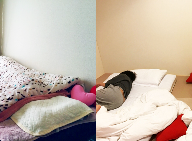 親子・兄妹におすすめ！敷布団対応すのこ仕様ペアベッドの激安通販は ベッド通販.com にお任せ