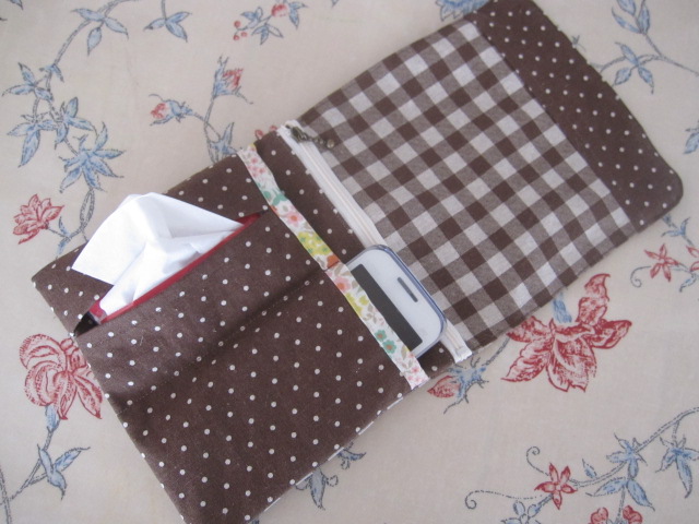 大きめサイズ まち付き移動ポケットの作り方小学生～大人まで使える