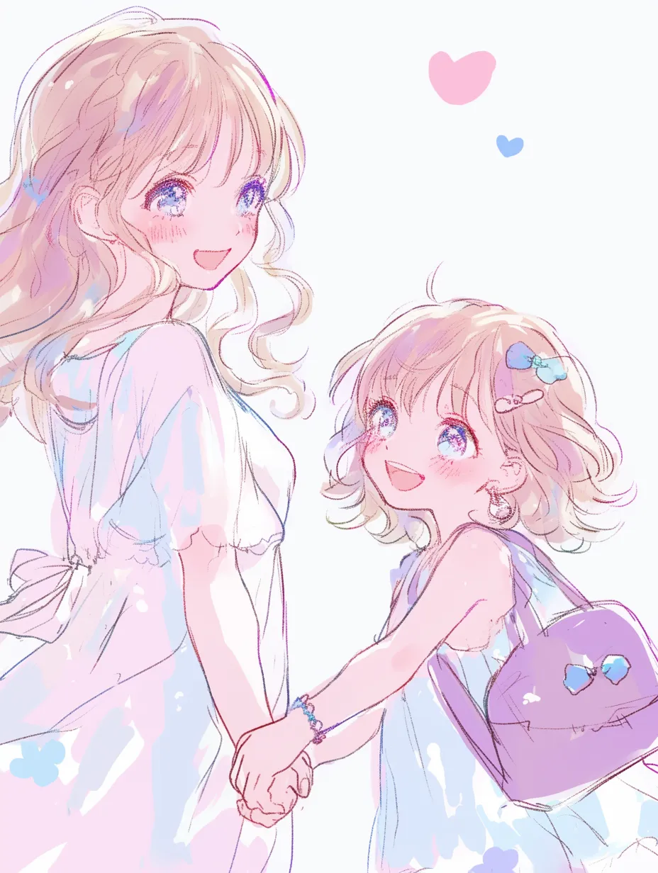 親子 手をつなぐ 抱っこ イラスト ベクター Stock VectorAdobe Stock