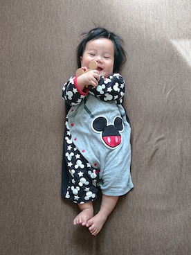 ディズニー 半袖着ぐるみカバーオール ベビー服・子供服 男の子・女の子通販 ニッセン