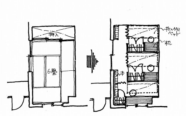 3LDKで子ども2人・3.7畳の小さな子供部屋：Web内覧会ウチ、リノベーションしました
