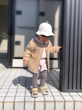 かぼちゃパンツとおそろいコーデが、やっぱりかわいい！nunocoto